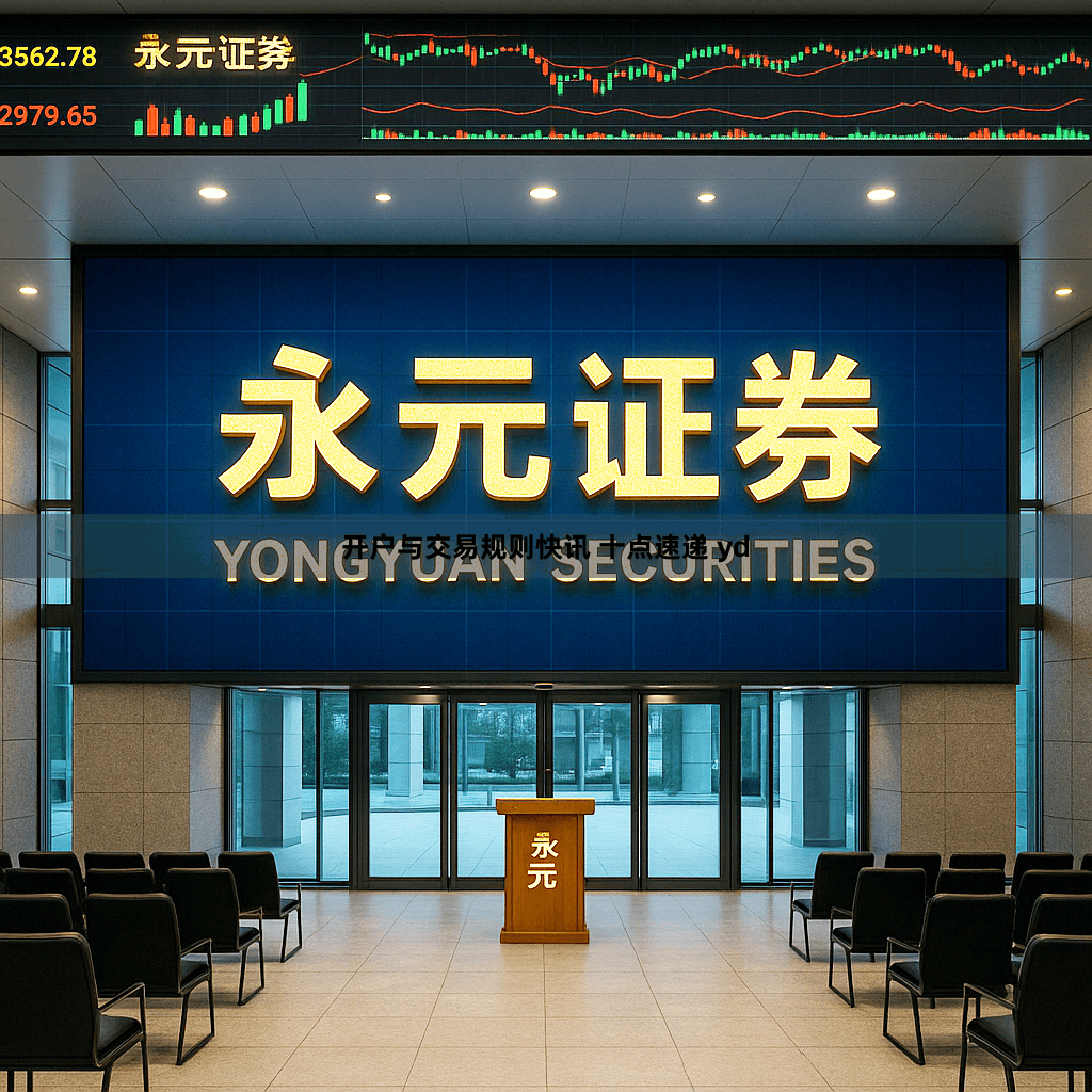 开户与交易规则快讯 十点速递 yd